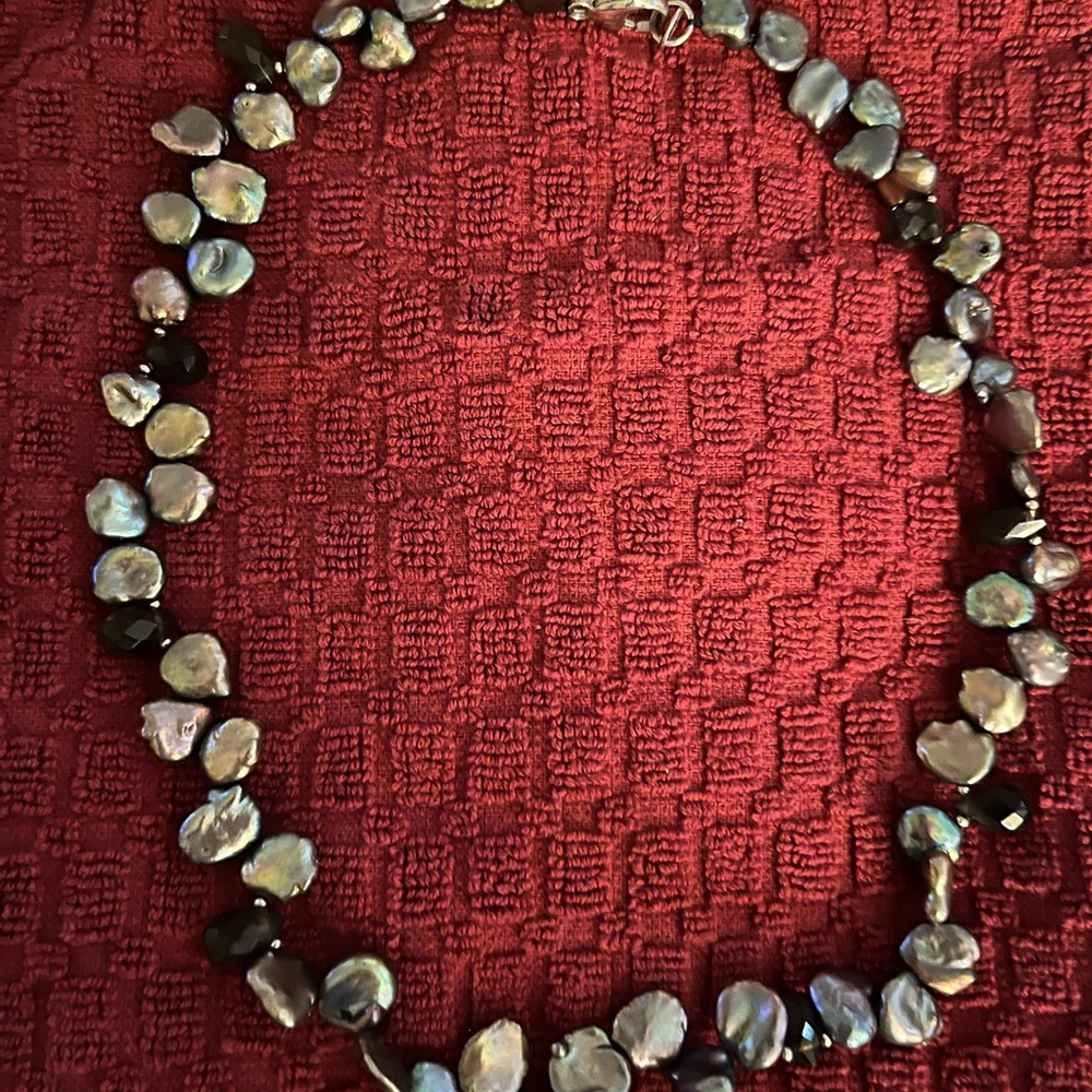 2- 18” Keshi Pearl Necklaces